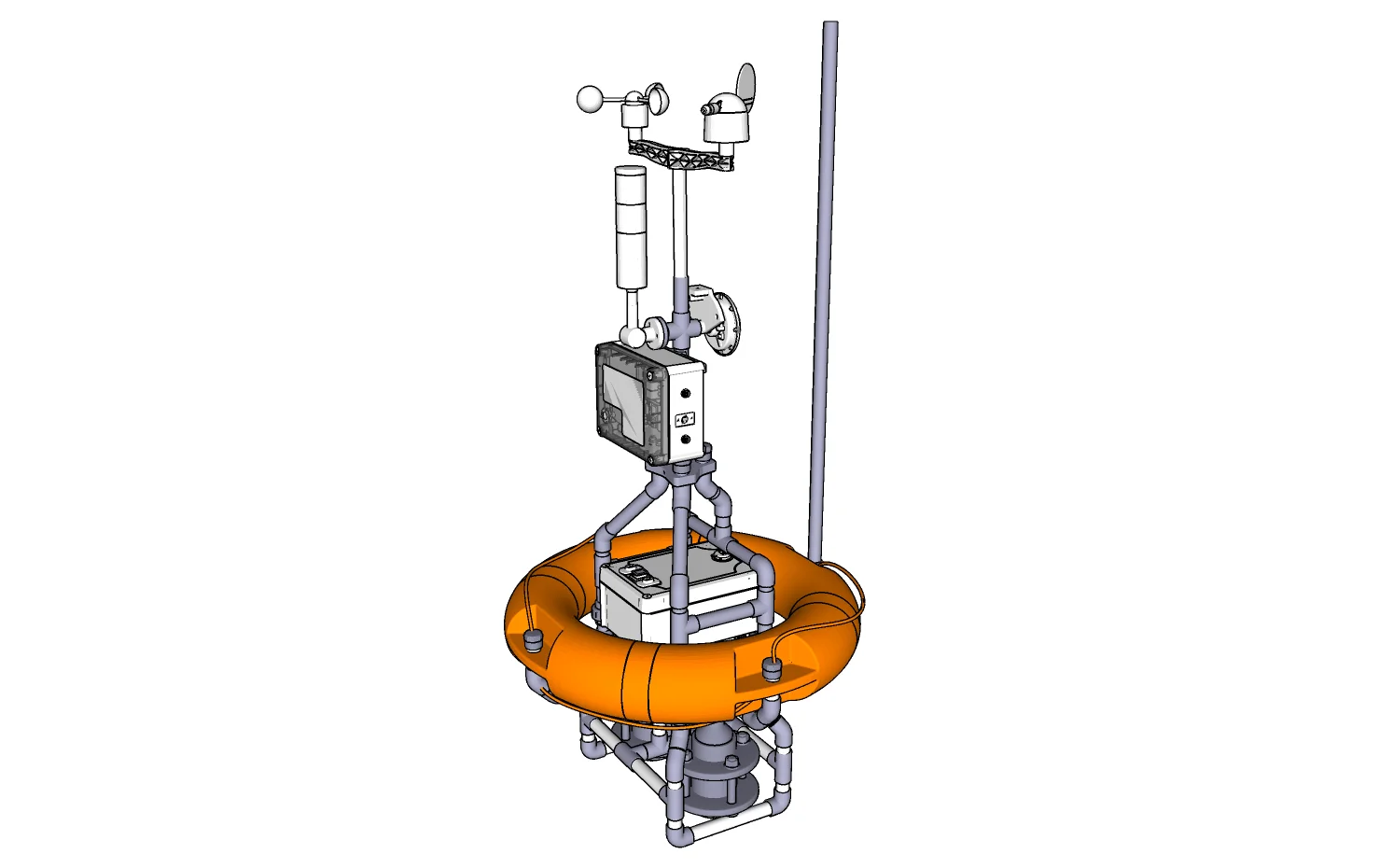 MTU Smart Buoy 3D Render